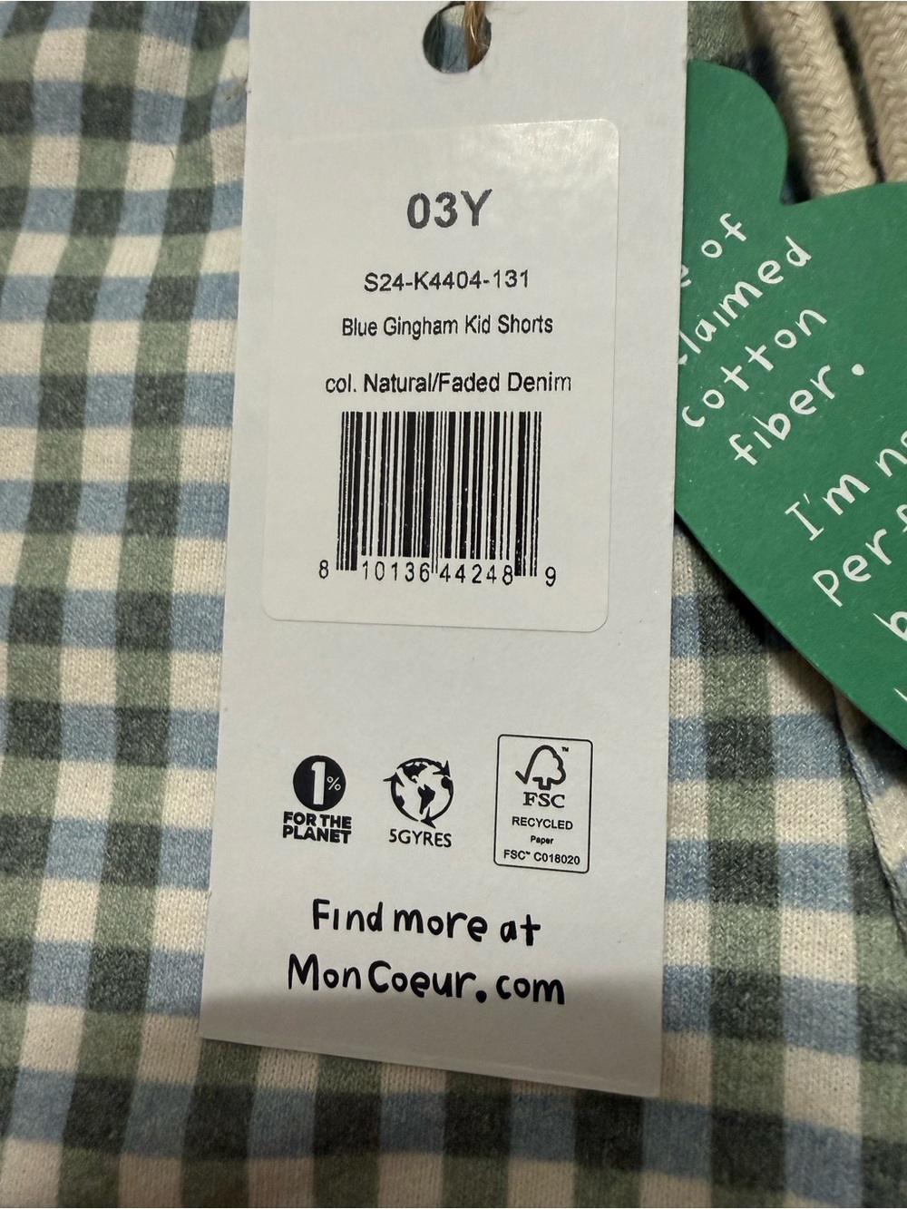 NWT Mon Coeur Shorts - Picture 5 of 5
